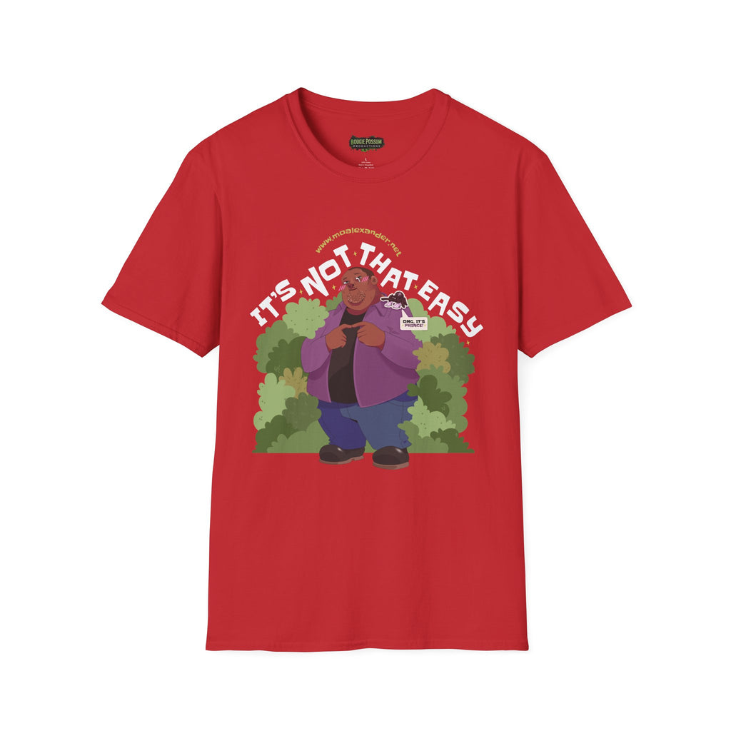 T-Shirt — "It's Not That Easy" Graphic Tee (Comfort Fit)