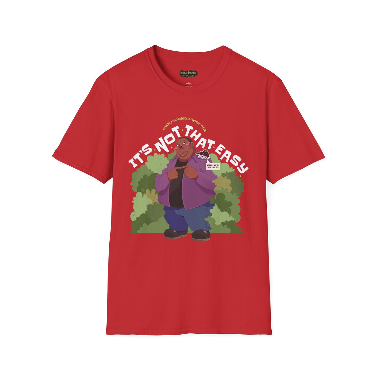T-Shirt — "It's Not That Easy" Graphic Tee (Comfort Fit)