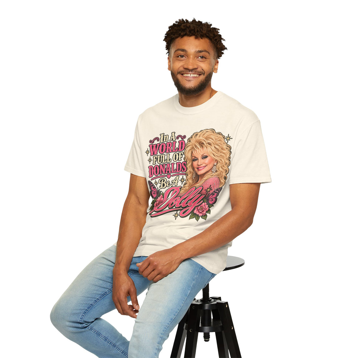 Be a Dolly Graphic T-Shirt — Vintage Country Music Tribute Tee