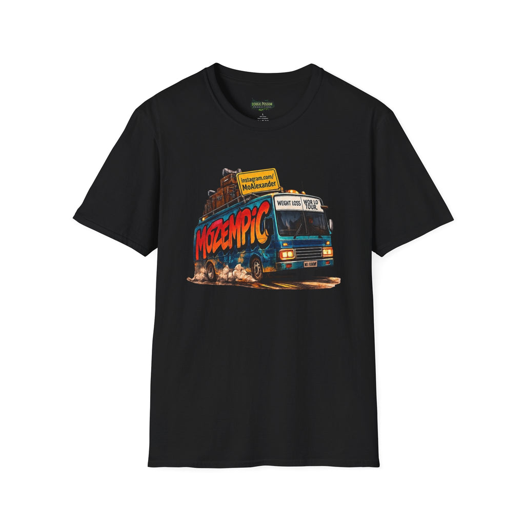 Road Trip Van T-Shirt — Vintage Camper "Mozempic" Graphic Tee