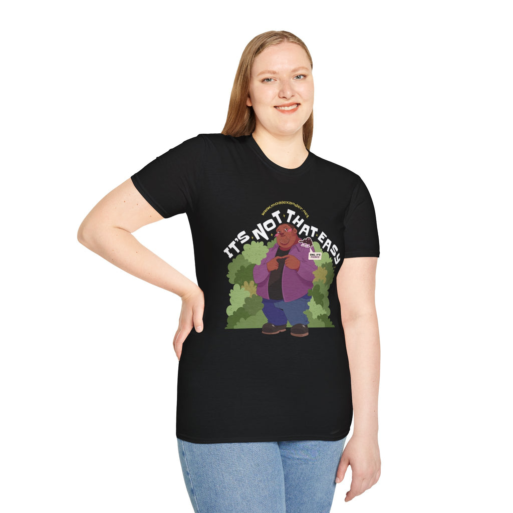 T-Shirt — "It's Not That Easy" Graphic Tee (Comfort Fit)