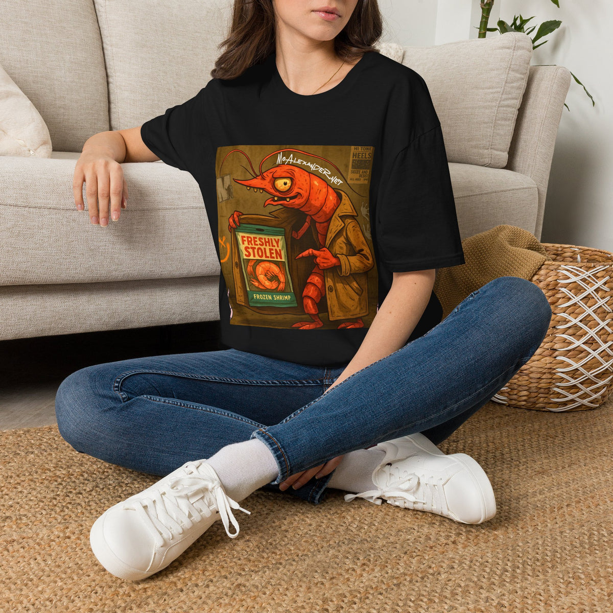 Freshly Stolen Frozen Shrimp T-shirt