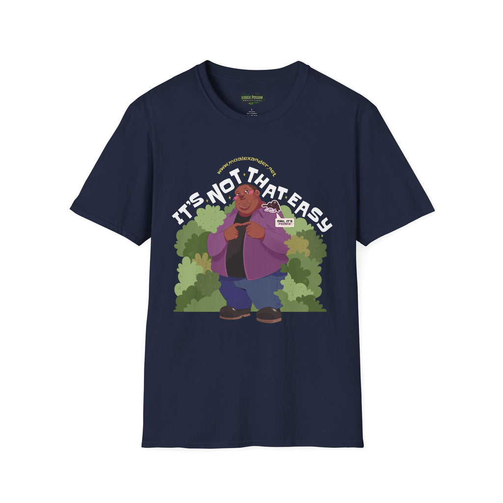 T-Shirt — "It's Not That Easy" Graphic Tee (Comfort Fit)