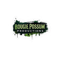 Bougie Possum Productions Sticker - Grunge Logo Kiss-Cut Sticker