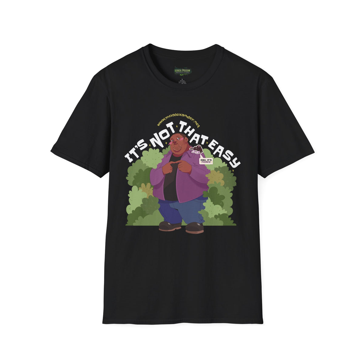 T-Shirt — "It's Not That Easy" Graphic Tee (Comfort Fit)
